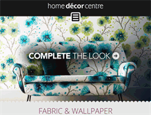 Tablet Screenshot of homedecorcentre.co.uk